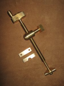 BROOKS brass elevator screw