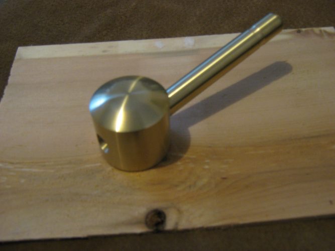 Safe/Vault Handle Solid Brass by BROOKS